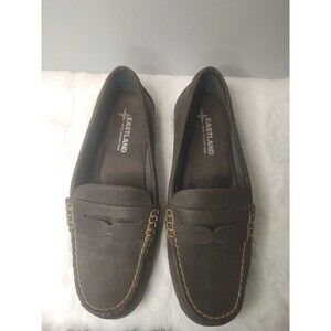 Eastland Montana Driving Moc Shoe Loafers Dark Brown Womens Size 8.5